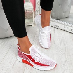 Mesh sports sneakers - comfortable running shoes