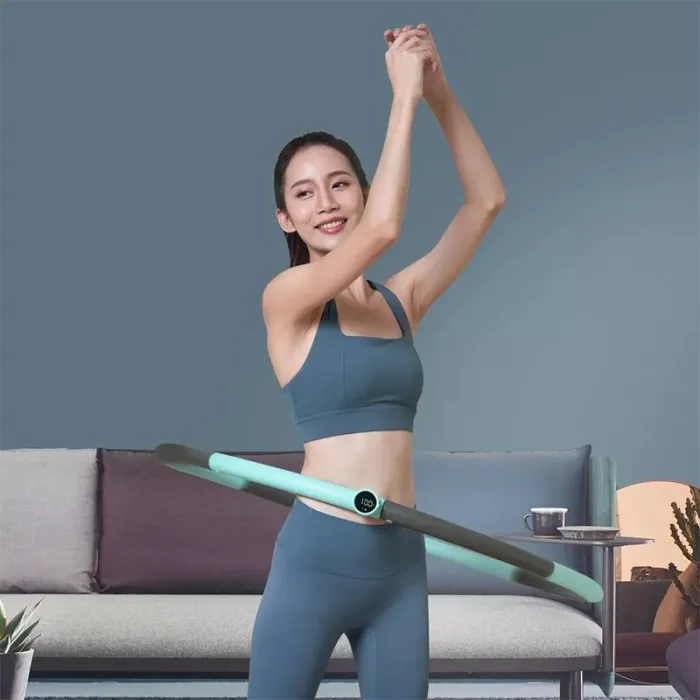 Smart Bluetooth hula hoop - calorie counting - somatosensory recognition - adjustable loop - LED displayEquipment