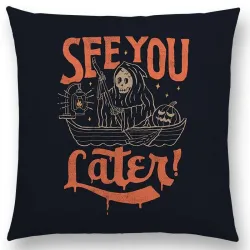 Funny cartoon words / letters - cushion cover - 45 * 45 cmCushion covers
