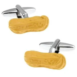 Yellow peanuts - cufflinks - 2 piecesCufflinks