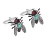 Cufflinks with flies - 2 piecesCufflinks