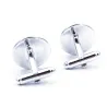 Cryptocurrency - round cufflinks - 2 piecesCufflinks