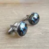 Cryptocurrency - round cufflinks - 2 piecesCufflinks
