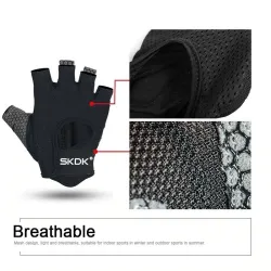 Weight lifting gloves - fitness - crossfit - half finger designFitness