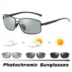 Photochromic sunglasses - polarized - anti-glare - day / night driving glasses - unisex - UV400