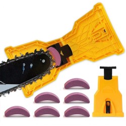 Chainsaw sharpener set - with grinding stones - fast grindingPower Tools