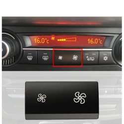 Fan button cap - air conditioning control switch - for BMW X5 E70 X6 E71Interior parts