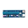 PCI-E riser card 006C - bitcoin miner - 1x to 16x - USB 3.0Parts