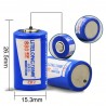 Cr2 880mah lithium battery - rechargeable - LiFePO4 - 4 - 12 piecesBattery
