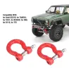 Front / rear bumper metal trailer hook - tow shackle - 8 piecesR/C car