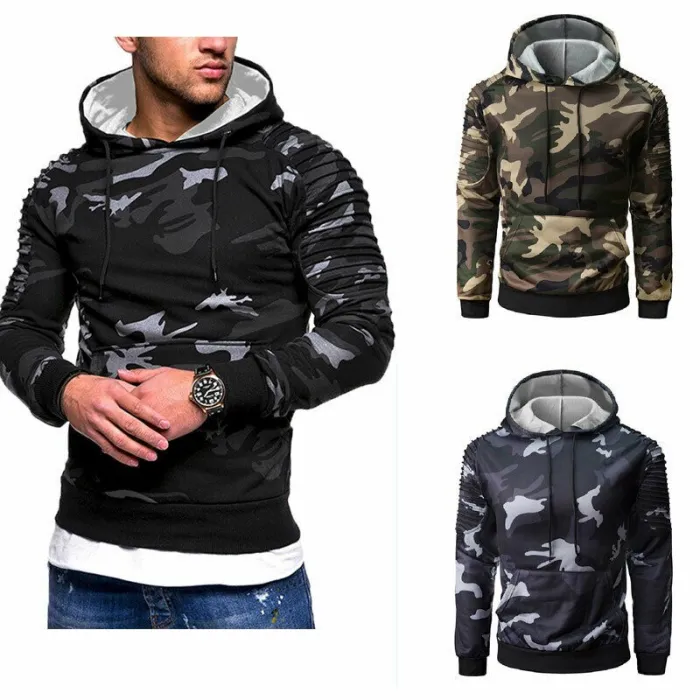 Men's hoodie - camouflageHoodies & Sweatshirt