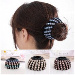 Crystal bun maker - ponytail decoration - hair clip - claw
