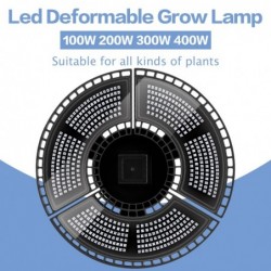 LED plant grow lamp - light panel - full spectrum - E27 / E26 - 100W - 200W - 300W - 400WGrow Lights