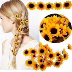 Sunflower - hair pin - 10 pieces