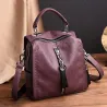 Leather backpack - shoulder bagBackpacks