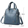 Multifunctional shoulder bag - leather backpackBackpacks
