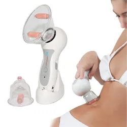 Electric body massager - anti-cellulite vacuum cans - home liposuctionMassage