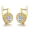 Crystal earrings - flower shapeEarrings