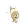 Crystal earrings - flower shapeEarrings