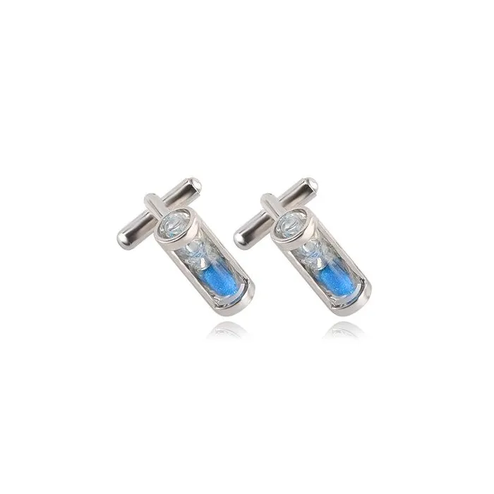 Hourglass shaped cufflinksCufflinks