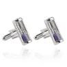 Hourglass shaped cufflinksCufflinks