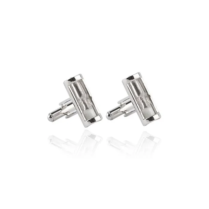 Hourglass shaped cufflinksCufflinks