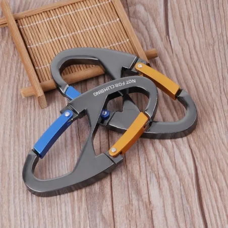8-shaped carabiner clip - for hiking / campingSurvival tools