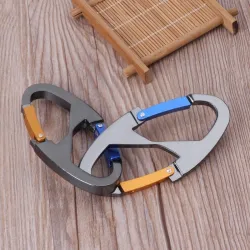 8-shaped carabiner clip - for hiking / campingSurvival tools