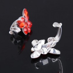 Crystal butterflies - bridal hair clip - 10 pieces