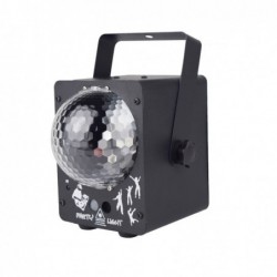 Portable disco ball - stage light - laser projector - RGB - LED - with 60 patternsStage & events lighting