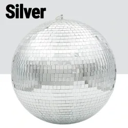 Mirror disco ball - rotating - reflective - 10cm / 15cm / 20cm / 25cm / 30cmStage & events lighting