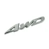 4WD chrome car stickerStickers