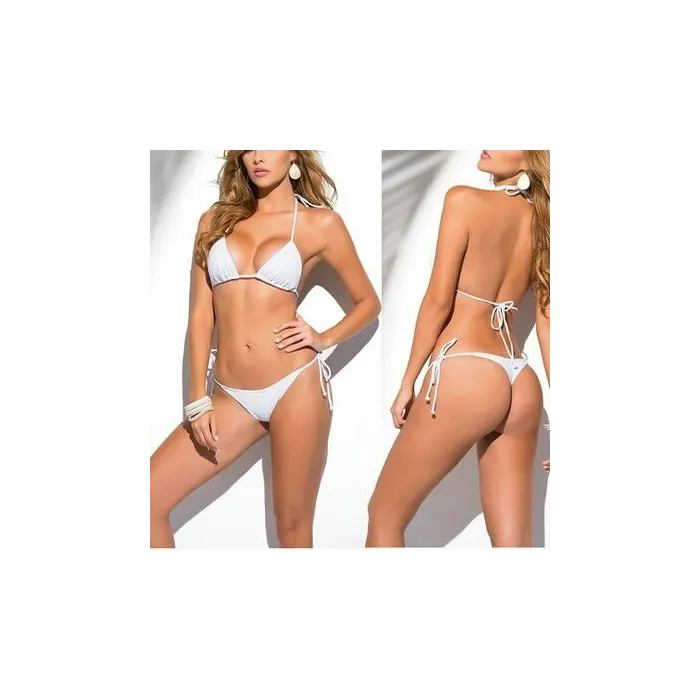 Sexy bikini set - swimsuit - with thong - one sizeBeachwear
