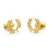 Wheat spike - golden cufflinksCufflinks