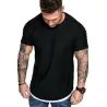 Short sleeve t-shirt - trendy wrinkled design - slim fitT-shirts