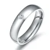 Elegant / classic ring - with zircon - 5mmRings