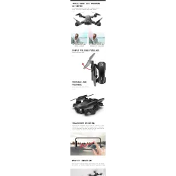S80 - WiFi - FPV - 4K Dual Camera - Foldable - RC Quadcopter - RTFDrones