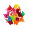 Mini colourful butterflies - hair clips