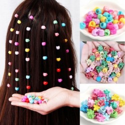 Mini hair clips - flowers / beads shaped