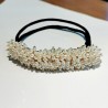 Crystal headband - hair decoration - with pearls / crystals