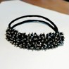 Crystal headband - hair decoration - with pearls / crystalsHair clips