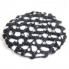 Fashionable crochet hair cover - net with crystalsHair clips