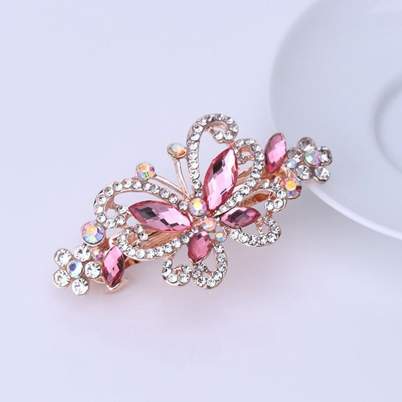 Crystal butterfly - elegant hair clipHair clips