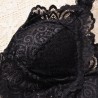 Floral lace bra - sexy top - wire free - paddedLingerie