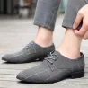 Classic pointed toe shoe shoes - laced-up - black latticeShoes