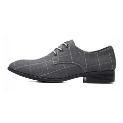 Classic pointed toe shoe shoes - laced-up - black latticeShoes
