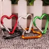 Keychain with lock buckle - quick hanging - heart shapeKeyrings