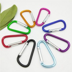 Alloy carabiner with buckle - keychain - 5 piecesKeyrings
