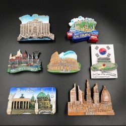 Tourist fridge magnets - Germany / Dubai / Korea / ItalyFridge magnets