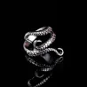 Octopus tentacle ring - titanium steel - adjustableRings